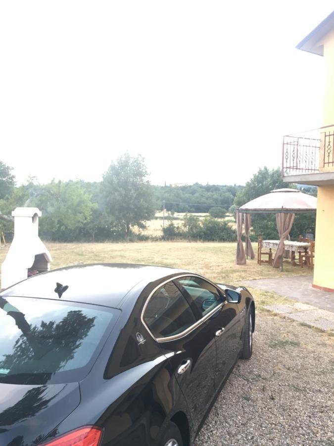 La Villa Romantica Ciggiano Bagian luar foto